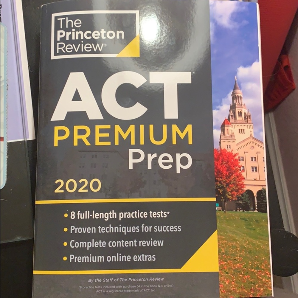ACT PREP BOOK BRAND NEW